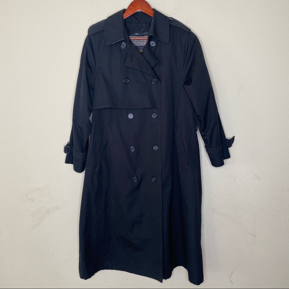 London Fog Classic-Fit Double-Breasted Trench coat